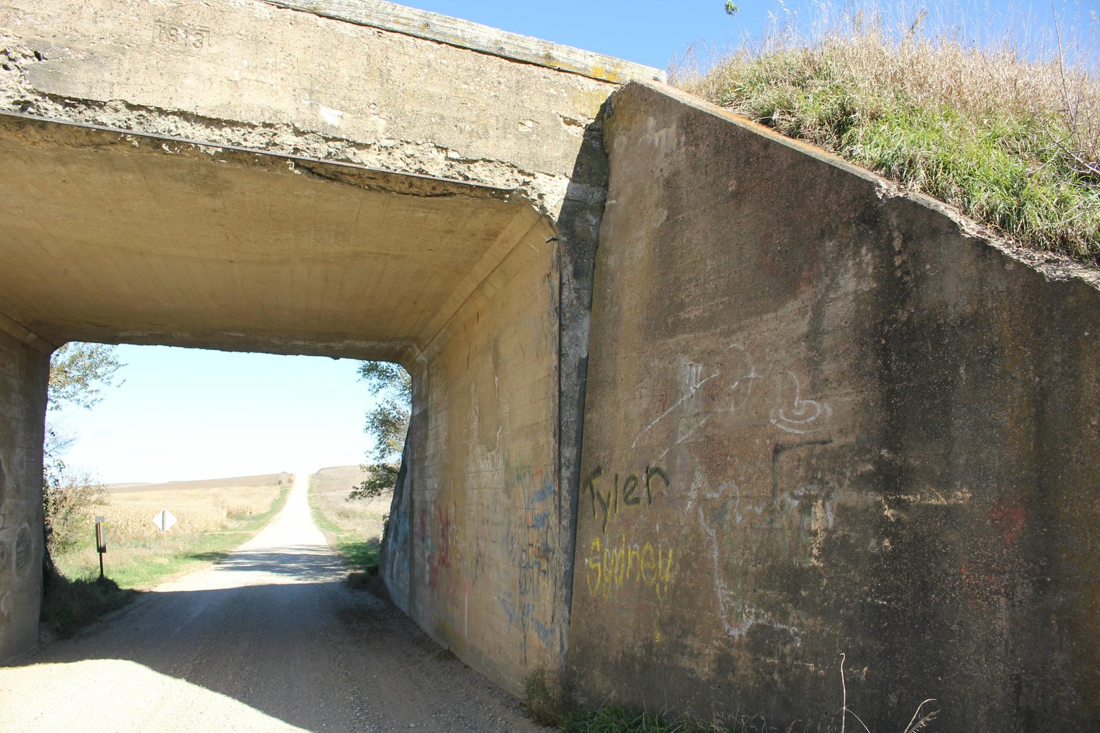 East abutment